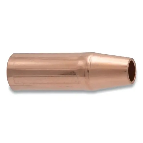 MIG Gun Nozzle, 5/8 in Bore, Flush, Tweco Style 23, Self-Insulated, Copper - pack of 2 MIG Gun Nozzle, 5/8 in Bore, Flush, Tweco Style 23, Self-Insulated, Copper - pack of 2