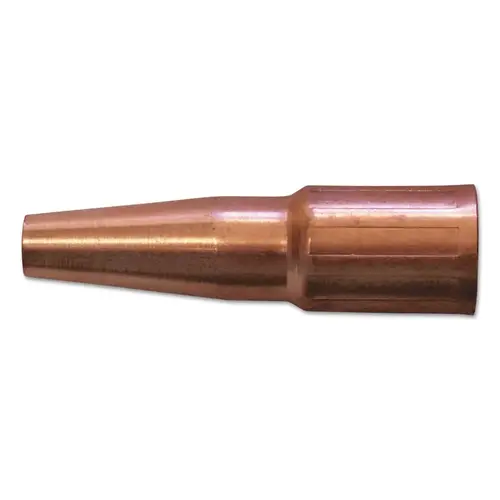 MIG Gun Nozzle, 3/8 in Bore, Flush, Tweco Style 23, Tapered, Self-Insulated, Copper - pack of 2 MIG Gun Nozzle, 3/8 in Bore, Flush, Tweco Style 23, Tapered, Self-Insulated, Copper - pack of 2