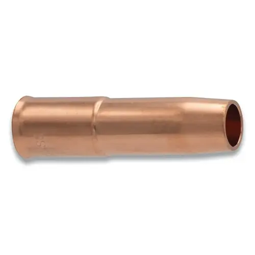 MIG Gun Nozzle, 5/8 in Bore, 1/8 in Recess, Tweco  Style 24A, Short Stop