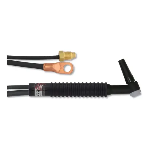 9F TIG Torch Package, Air Cooled, 125 A, Flex Head, 2-Pc 25 ft Cable, Vinyl 9F TIG Torch Package, Air Cooled, 125 A, Flex Head, 2-Pc 25 ft Cable, Vinyl
