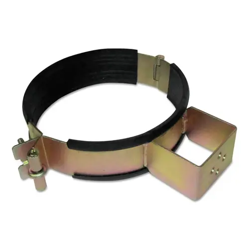 Gas Cylinder Holder, Steel, 8-1/2 in to 9 in dia, Silver/Black