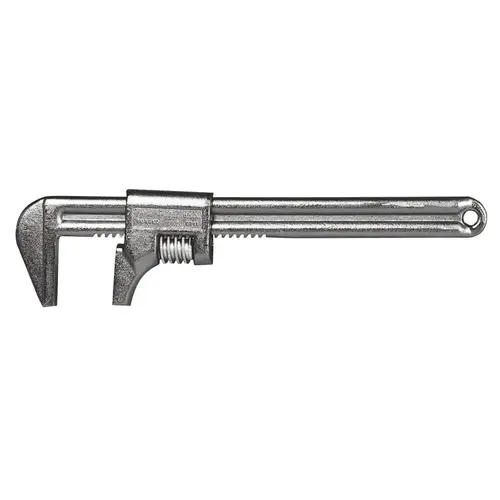 Heavy-Duty Pipe Wrenches, 90 degree Head Angle, Steel Body Jaw, 11 in