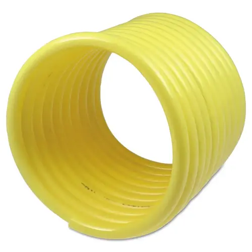 Nylon Self-Storing Air Hoses, 1/4 in I.D., 17 ft, Rigid Fitting Yellow - pack of 25 Nylon Self-Storing Air Hoses, 1/4 in I.D., 17 ft, Rigid Fitting Yellow - pack of 25
