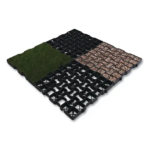 GeoGrid Cellular Paving System, Black GeoGrid Cellular Paving System, Black