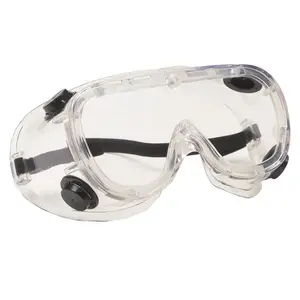 Bouton Optical 2484401400 441 Basic-IV Indirect Vent Goggles, Clear Fogless/Clear Pair