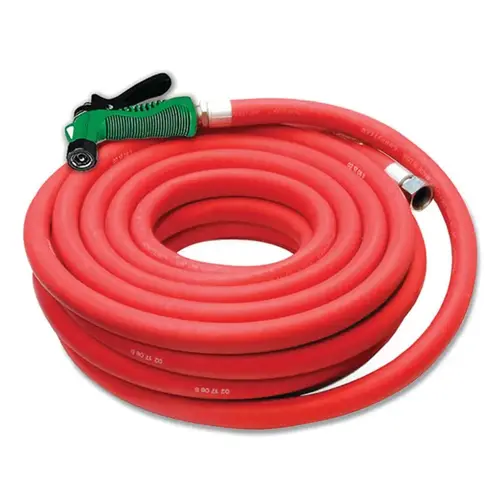 Hot Water Hose for Food Service Kitchen Washes, 43, 5/8 in ID, 50 ft L, Red Hot Water Hose for Food Service Kitchen Washes, 43, 5/8 in ID, 50 ft L, Red