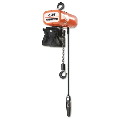 Valustar Electric Chain Hoist, 2 Tons Capacity, 10 ft Lifting Height Valustar Electric Chain Hoist, 2 Tons Capacity, 10 ft Lifting Height