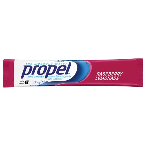 Propel  Instant Powder Packet, 0.08 oz, 16.9 to 20 oz Yield, Raspberry Lemonade