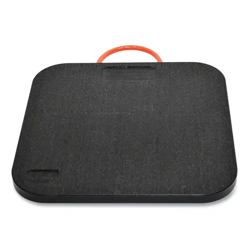 SafetyTech Outrigger Pad, 0.75 in Thick x 15 in W x 15 in L, 45,000 lb Load Capacity, TuffGrip Handle, Black SafetyTech Outrigger Pad, 0.75 in Thick x 15 in W x 15 in L, 45,000 lb Load Capacity, TuffGrip Handle, Black