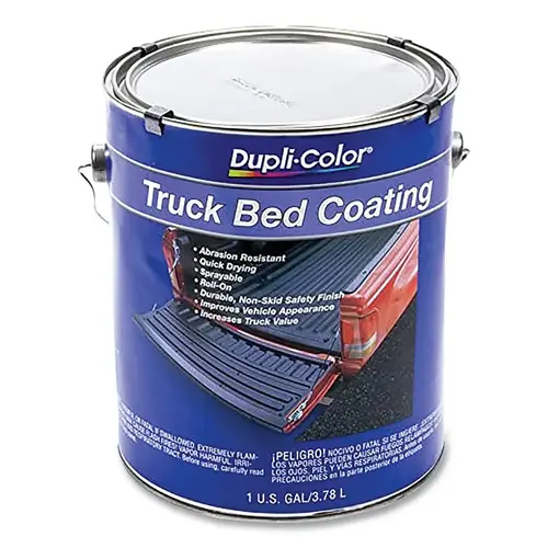 Truck Bed Coating, 1 gal, Can, Black - pack of 4 Truck Bed Coating, 1 gal, Can, Black - pack of 4