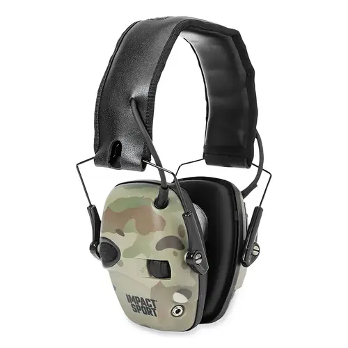 Impact  Sport Earmuff, 22dB, MultiCam , Over The Head MultiCam - pack of 2