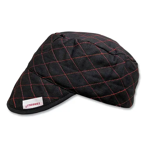 Style 3000 Black Quilted Shop Cap, Size 7-1/4 Style 3000 Black Quilted Shop Cap, Size 7-1/4