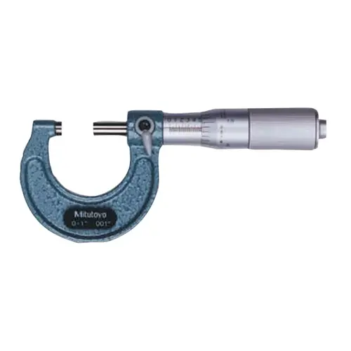 Series 103 Mechanical Micrometers, 0 in-1 in, .0001 in, Friction Thimble Hammertone Series 103 Mechanical Micrometers, 0 in-1 in, .0001 in, Friction Thimble Hammertone