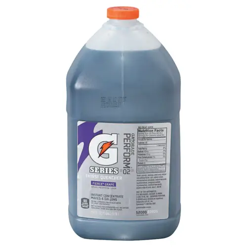 Liquid Concentrate, 1 gal, Jug, 6 gal Yield, Fierce Grape - pack of 4