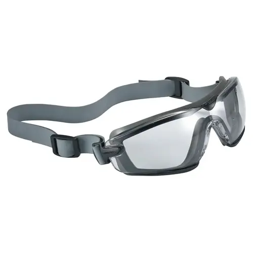 Cobra TPR Sealed Safety Goggles, Clear Poly, Neoprene Strap, Smoke/Gray Frame - 2 per pack x10 packs Cobra TPR Sealed Safety Goggles, Clear Poly, Neoprene Strap, Smoke/Gray Frame - 2 per pack x10 packs