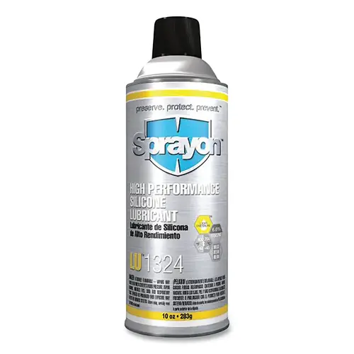 LU 1324 High Performance Silicone Lubricant, 10 oz, Aerosol Can Colorless - pack of 12 LU 1324 High Performance Silicone Lubricant, 10 oz, Aerosol Can Colorless - pack of 12
