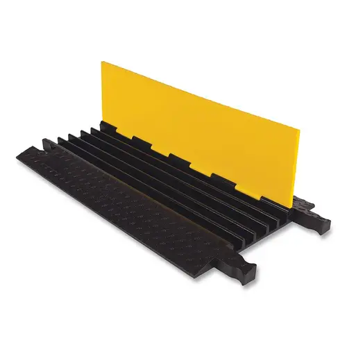 Yellow Jacket ADA Cable Protector, 1.875 in H x 50 in W x 18 in L, Lid, 5-CH, Yellow Yellow Jacket ADA Cable Protector, 1.875 in H x 50 in W x 18 in L, Lid, 5-CH, Yellow