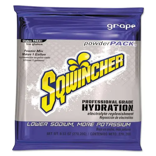 Powder Packs, Grape, 9.53 oz, Yields 1 gal - pack of 80 Powder Packs, Grape, 9.53 oz, Yields 1 gal - pack of 80
