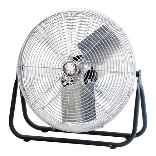 Industrial Floor Fan, 18 in, 1/8 hp, 3-Speed Industrial Floor Fan, 18 in, 1/8 hp, 3-Speed
