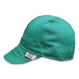 COMEAUX CAPS 1000FR7A-7 Single Sided Cap, 7, Green