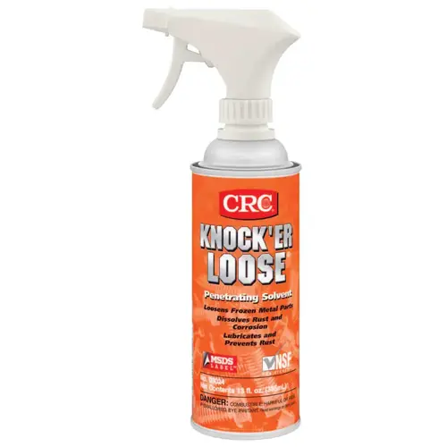 Knock'er Loose Penetrating Solvent, 16 oz Aerosol Can with Spray Trigger Red - pack of 12 Knock'er Loose Penetrating Solvent, 16 oz Aerosol Can with Spray Trigger Red - pack of 12