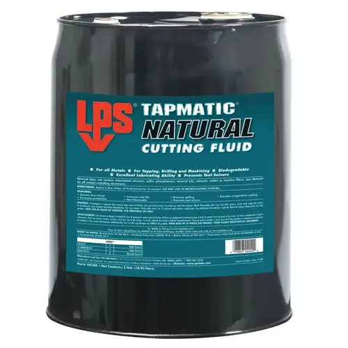 Tapmatic Natural Cutting Fluids, 5 gal, Pail Green Tapmatic Natural Cutting Fluids, 5 gal, Pail Green