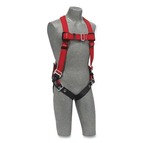 PRO  Vest-Style Hot Work Welders Harness, Tongue Buckle, Small, 1 D-Ring Back