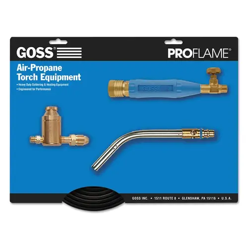 Target Air-Propane Torch Outfit, 1/2 in, Propane, Soldering, Brazing Target Air-Propane Torch Outfit, 1/2 in, Propane, Soldering, Brazing