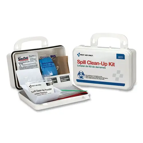 Bloodborne Pathogens Spill Clean-Up Kit, Weatherproof Plastic - pack of 12 Bloodborne Pathogens Spill Clean-Up Kit, Weatherproof Plastic - pack of 12