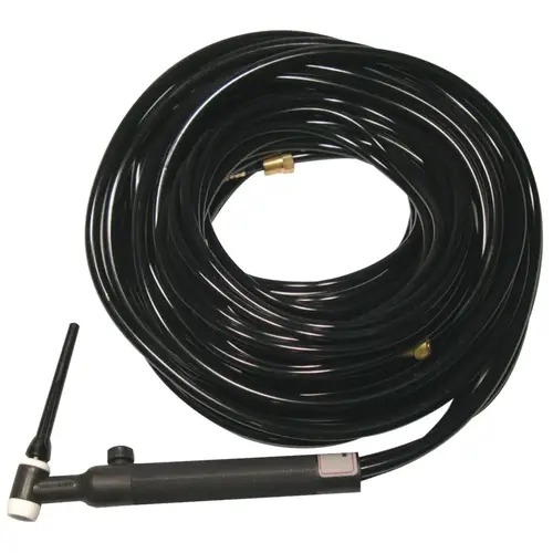 WP-18V Water Cooled Tig Torch Kit, Angled Head, 1 3/8 in, 25 ft Cable WP-18V Water Cooled Tig Torch Kit, Angled Head, 1 3/8 in, 25 ft Cable
