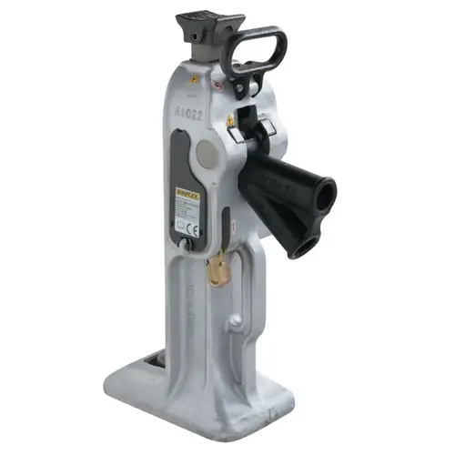 RJ Series Mechanical Ratchet Jacks, 10 tons, 21 5/8 in Height Min., 12 in Stroke RJ Series Mechanical Ratchet Jacks, 10 tons, 21 5/8 in Height Min., 12 in Stroke
