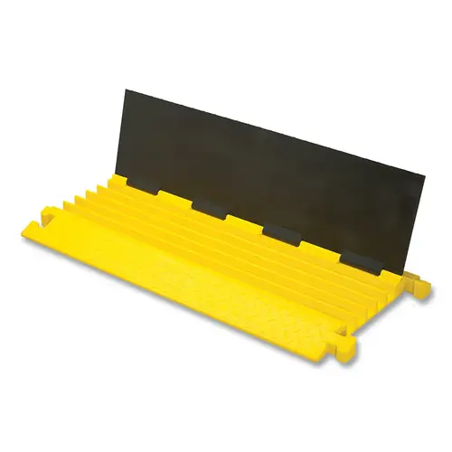 Bumble Bee Cable Protector, 2 in H x 17.5 in W x 36 in L, T-Connector, 5-CH, Black/Yellow Bumble Bee Cable Protector, 2 in H x 17.5 in W x 36 in L, T-Connector, 5-CH, Black/Yellow