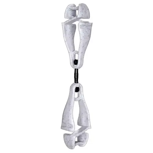 Squids 3420 Swiveling Glove Clip Holder with Dual Clips, Granite, 6 EA/PK - pack of 6 Squids 3420 Swiveling Glove Clip Holder with Dual Clips, Granite, 6 EA/PK - pack of 6
