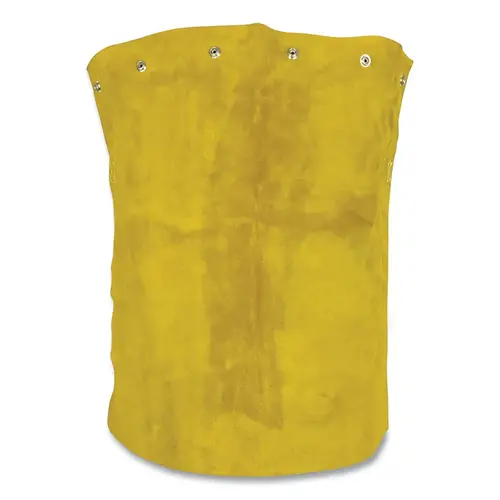 Cowhide Bib, Cotton Strap, Side Release Buckle, 24 in L, Brown Cowhide Bib, Cotton Strap, Side Release Buckle, 24 in L, Brown