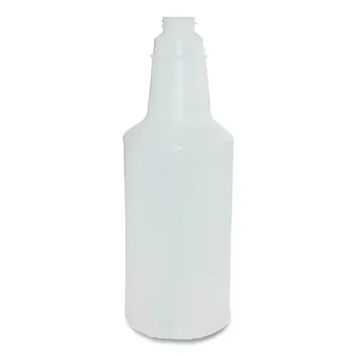 Spray Bottle, 32 oz, Clear, Trigger Sprayer Sold Separately