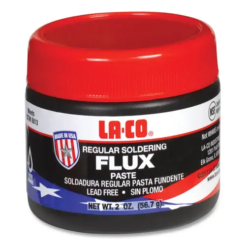 Regular Flux Paste, Jar, 2 oz. Amber Regular Flux Paste, Jar, 2 oz. Amber