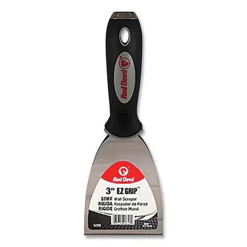 EZ Grip  Stiff Wall Scraper, 3 in W, Stiff