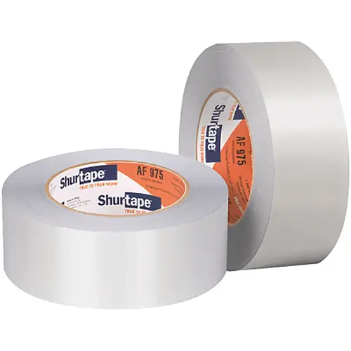 AF 973 Aluminum Foil Tape, 3 in W x 50 yd, 4 mil Thick, Silver - pack of 16 AF 973 Aluminum Foil Tape, 3 in W x 50 yd, 4 mil Thick, Silver - pack of 16