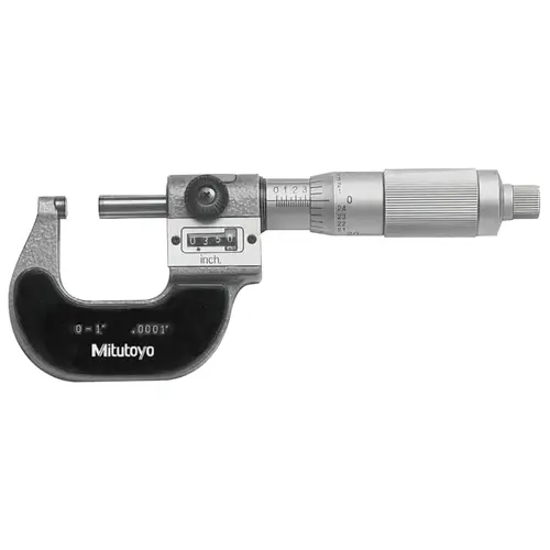Series 193 Digit OD Micrometers, 3 in-4 in, .0001 in, Ratchet Stop Satin Chrome Series 193 Digit OD Micrometers, 3 in-4 in, .0001 in, Ratchet Stop Satin Chrome