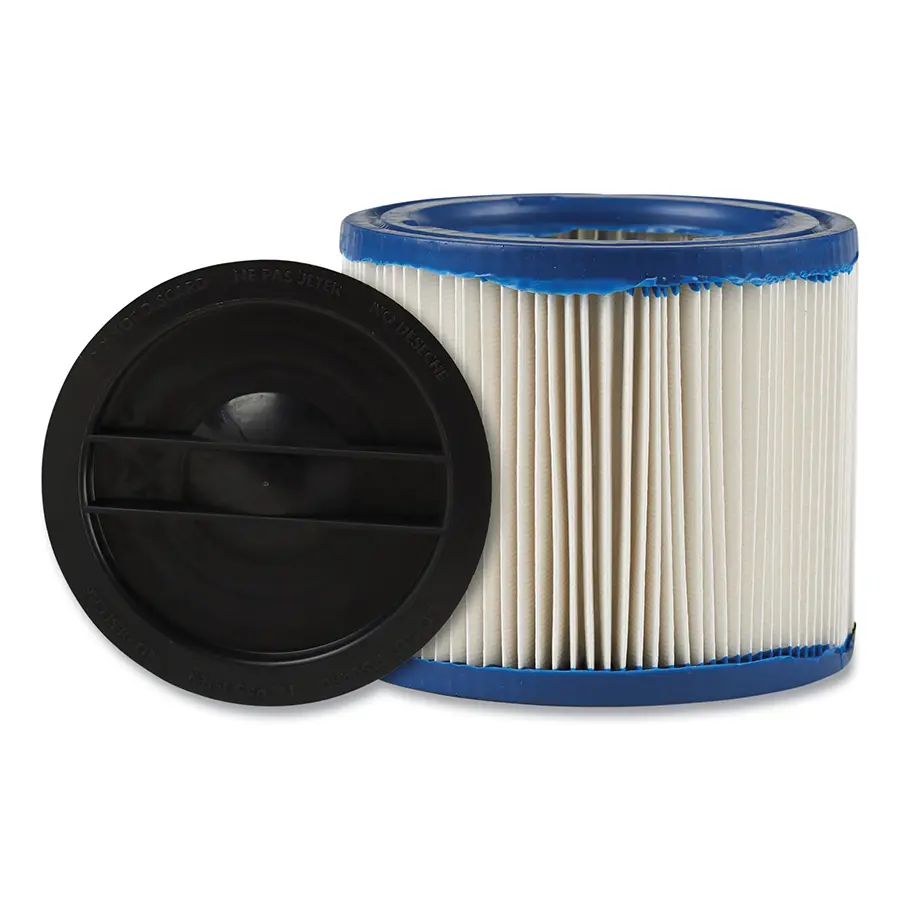 Shop-Vac CleanStream Gore HEPA Cartridge Filter Type II Small Wet/Dry 5.75 in dia x 5 in H Reusable - pack of 2 9034133 Shop-Vac CleanStream Gore HEPA Cartridge Filter Type II Small Wet/Dry 5.75 in dia x 5 in H Reusable - pack of 2 9034133