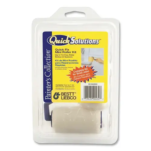 Quick Solutions Mini Kit, Tray, Mini Roller Frame, 2 Mini Rollers - pack of 6 Quick Solutions Mini Kit, Tray, Mini Roller Frame, 2 Mini Rollers - pack of 6