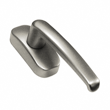 CRL-U.S. Aluminum EUR1248SN Satin Nickel Euro Locking Handle
