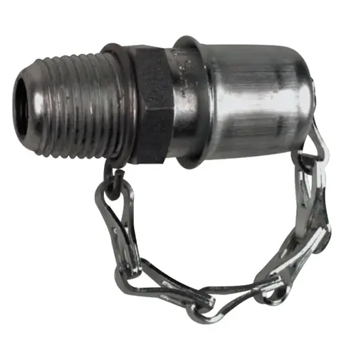 Grease Gun Loader Coupler: 3/8" NPTF (M) Grease Gun Loader Coupler: 3/8" NPTF (M)