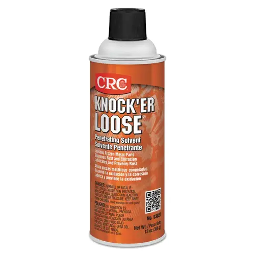 Knock'er Loose Penetrating Solvent, 16 oz Aerosol Can Red - pack of 12 Knock'er Loose Penetrating Solvent, 16 oz Aerosol Can Red - pack of 12
