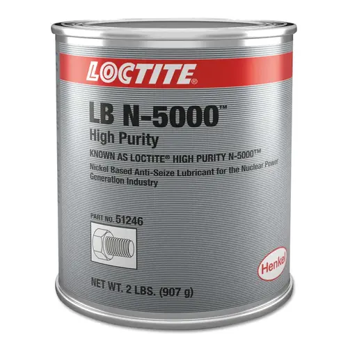 N-5000 High Purity Anti-Seize, 2 lb Can Silver - pack of 12 N-5000 High Purity Anti-Seize, 2 lb Can Silver - pack of 12