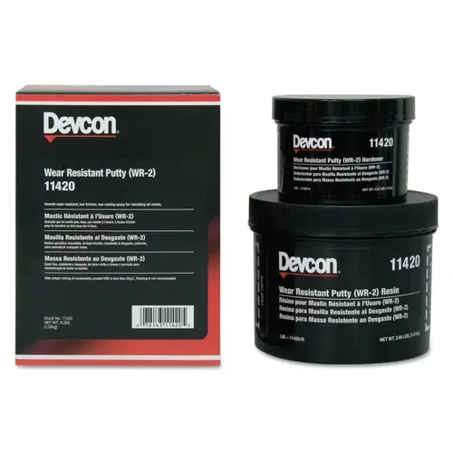 Wear Resistant Putty WR-2, 3 lb, Kit, Dark Gray Wear Resistant Putty WR-2, 3 lb, Kit, Dark Gray