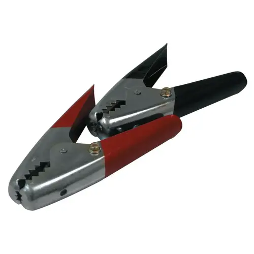 Battery Clamp, Vinyl-Insulated, 1 to 3/0 AWG, 600 A, 1-1/2 in Jaw, Black/Red Battery Clamp, Vinyl-Insulated, 1 to 3/0 AWG, 600 A, 1-1/2 in Jaw, Black/Red