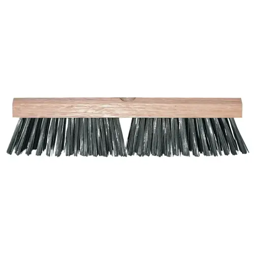 Carbon Steel Wire Deck Brushes, 12 in, Carbon Steel Wire Natural Carbon Steel Wire Deck Brushes, 12 in, Carbon Steel Wire Natural
