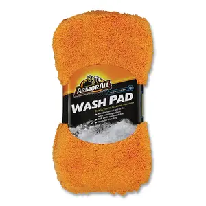 ARMOR ALL 17615 Microfiber Wash Pad, 1 ct Yellow - pack of 80