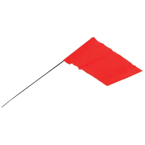 Empire Level Stake Flags, 2 1/2 in x 3 1/2 in, 21 in Height, White, 100/bundle Empire Level Stake Flags, 2 1/2 in x 3 1/2 in, 21 in Height, White, 100/bundle